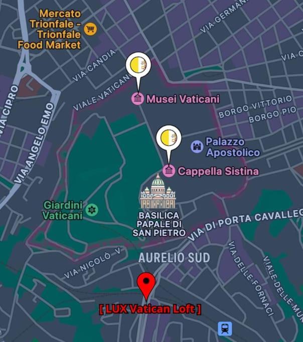 Lux Vatican Loft A 5 Minuti Dal Vaticano! Apartment *