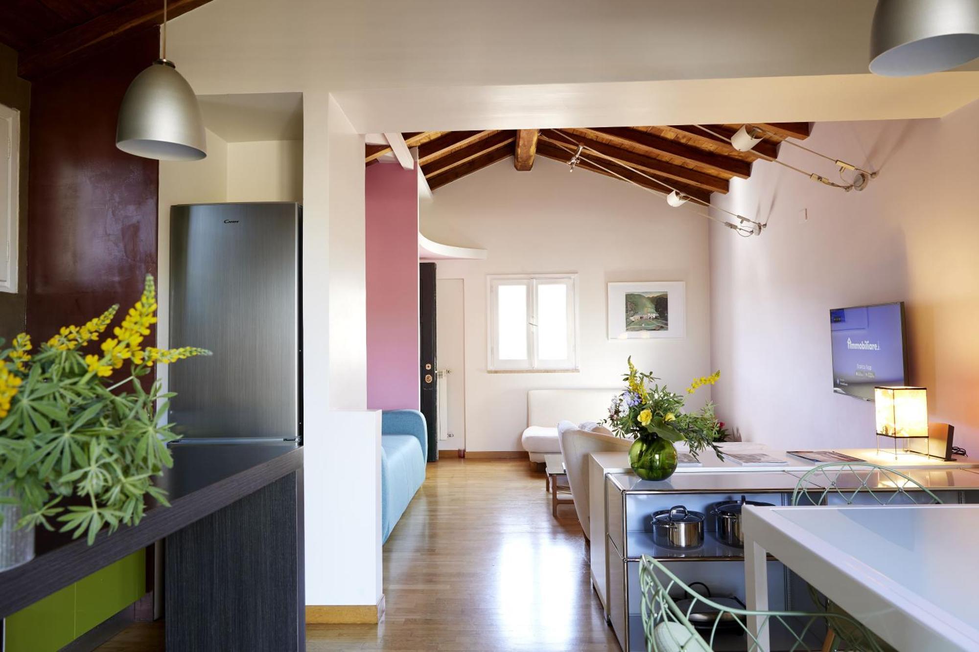 Apartment Trasteverehome - Attic Terrace Center Of Baroque Rome