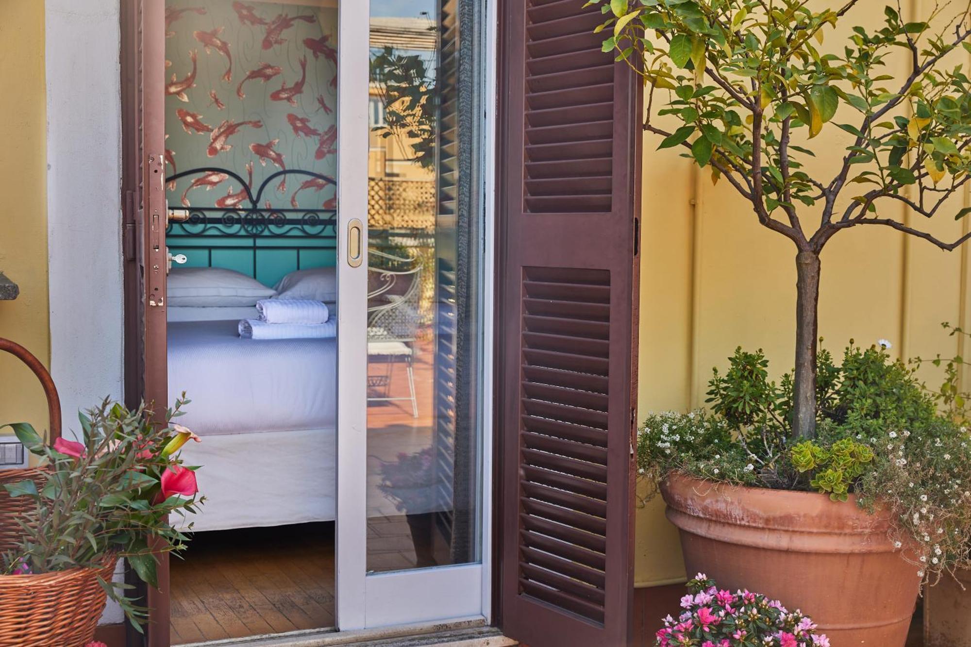 Trasteverehome - Attic Terrace Center Of Baroque Apartment Rome