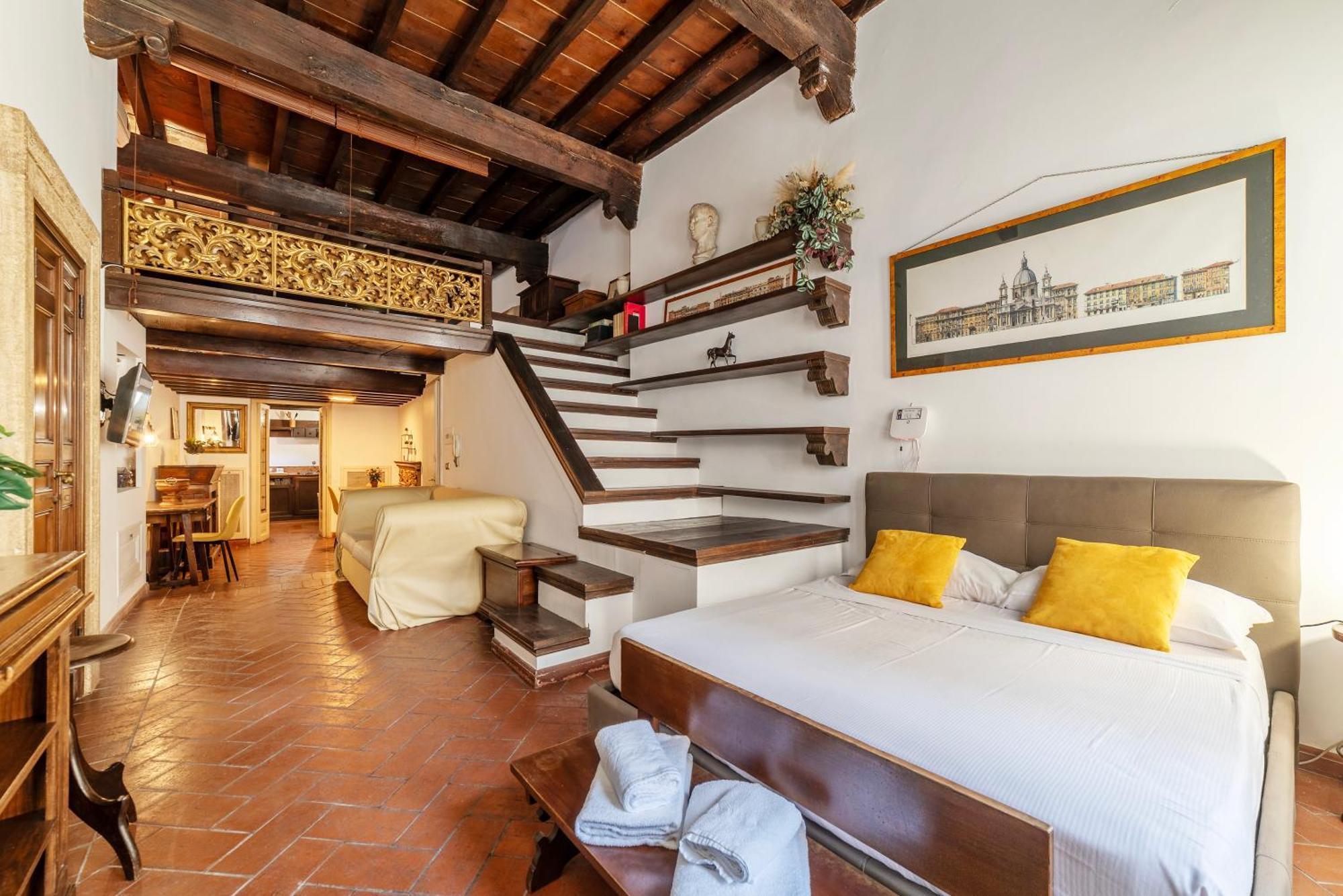 Historical Loft At Campo De Fiori Appartamento Roma