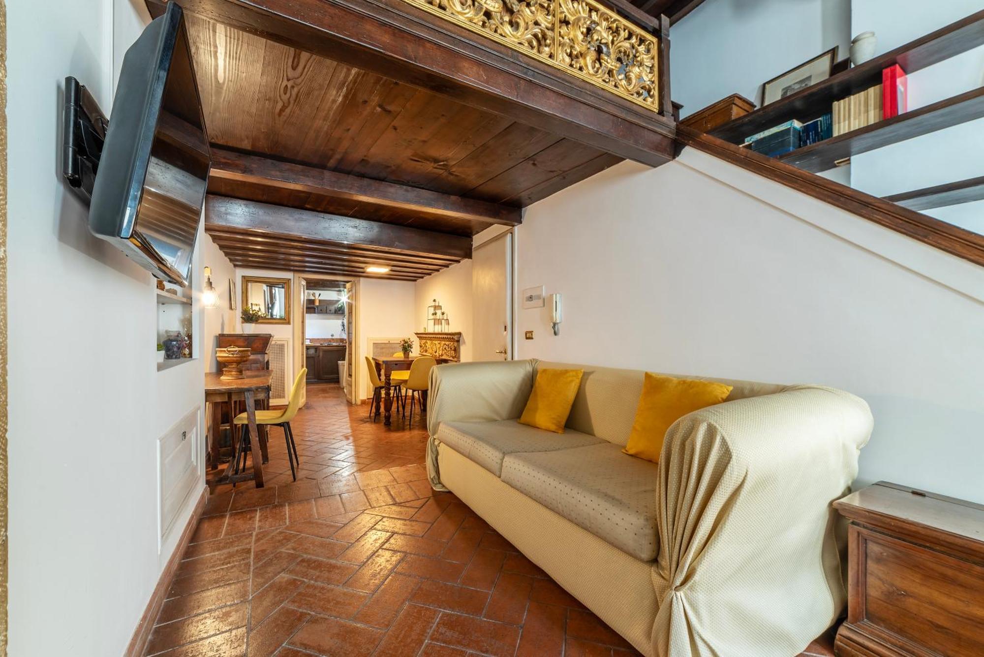Appartamento Historical Loft At Campo De Fiori Roma