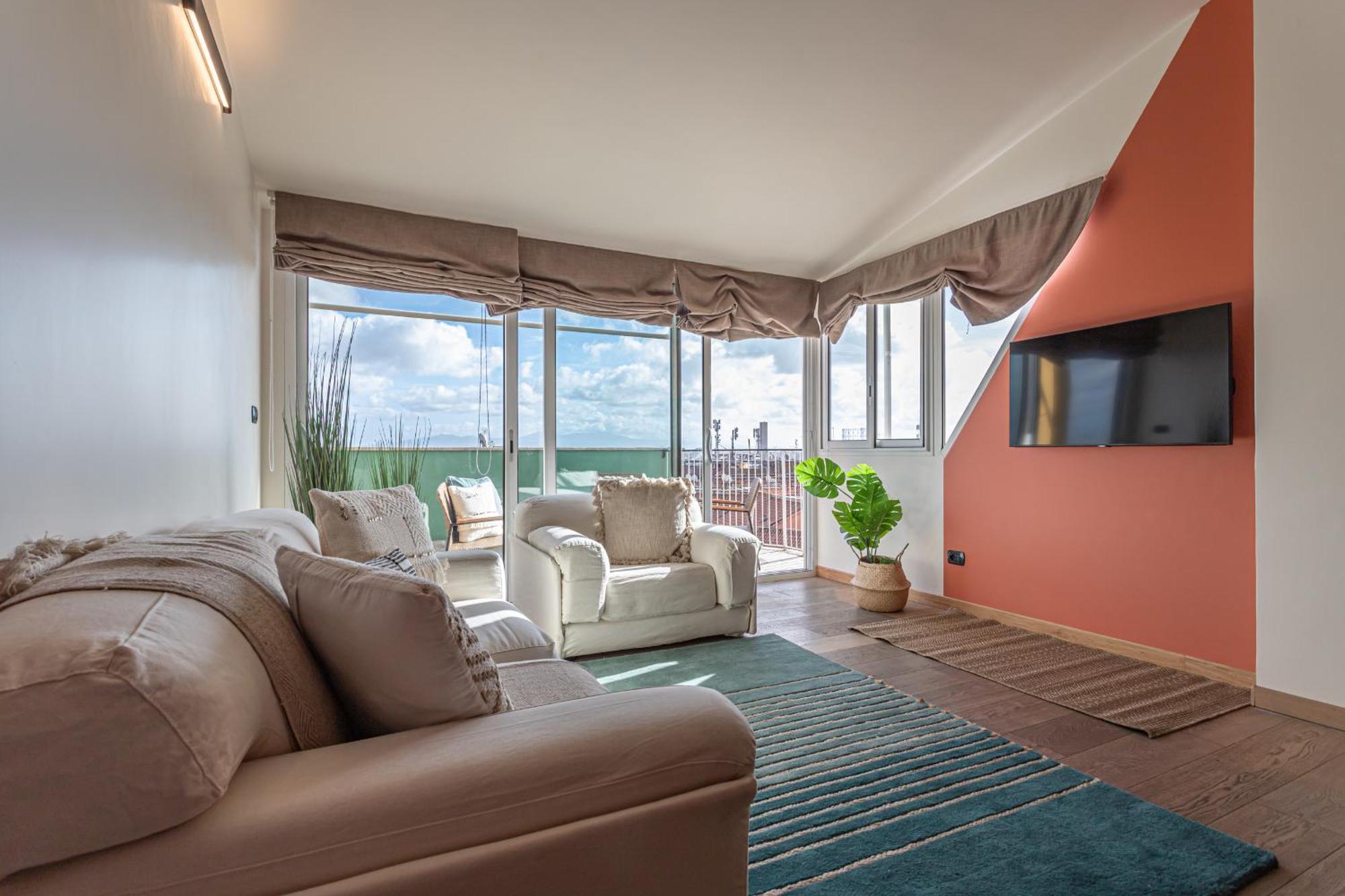 Viola Penthouse With Panoramic View Appartamento
