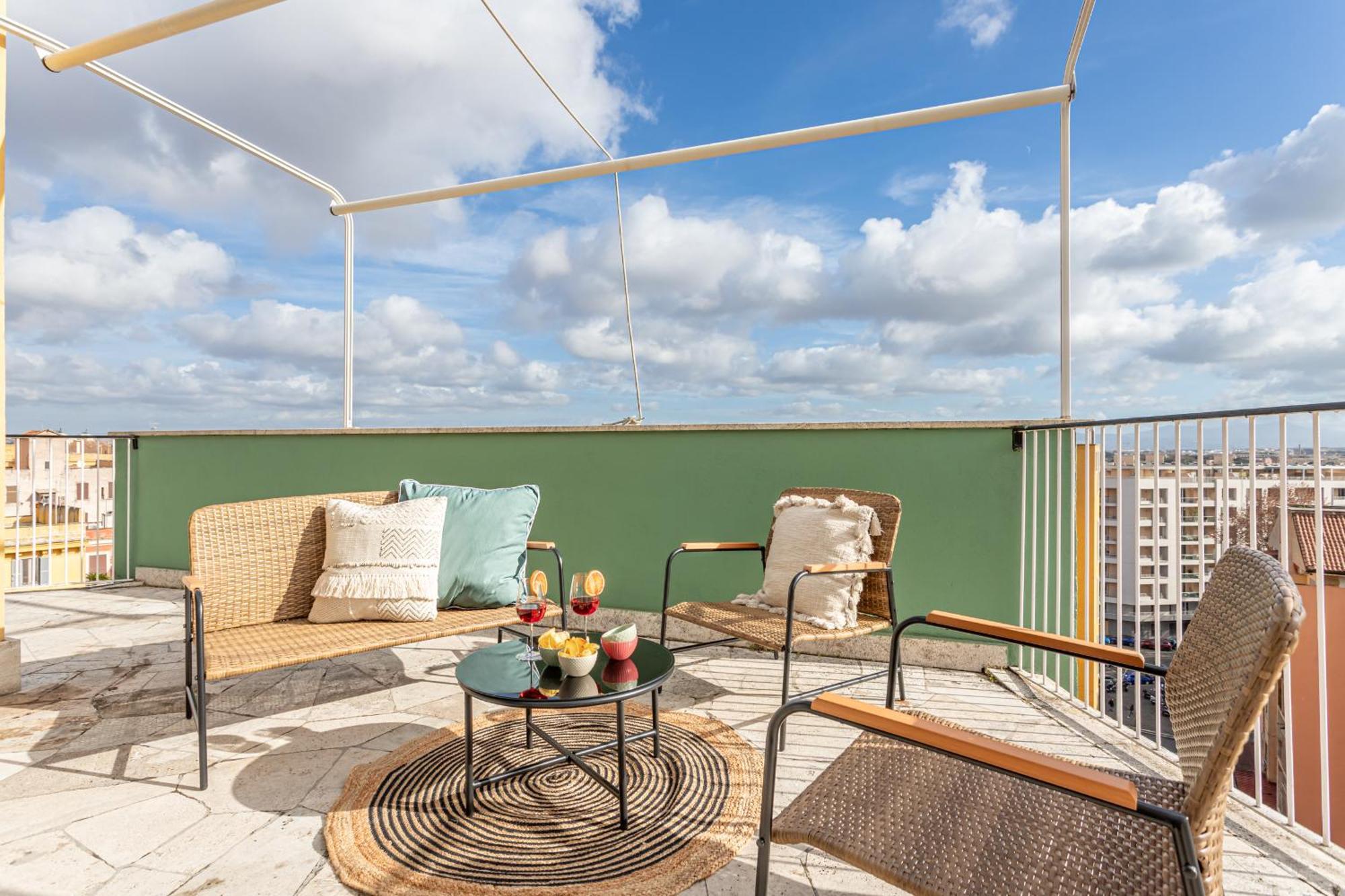 Appartamento Viola Penthouse With Panoramic View Roma