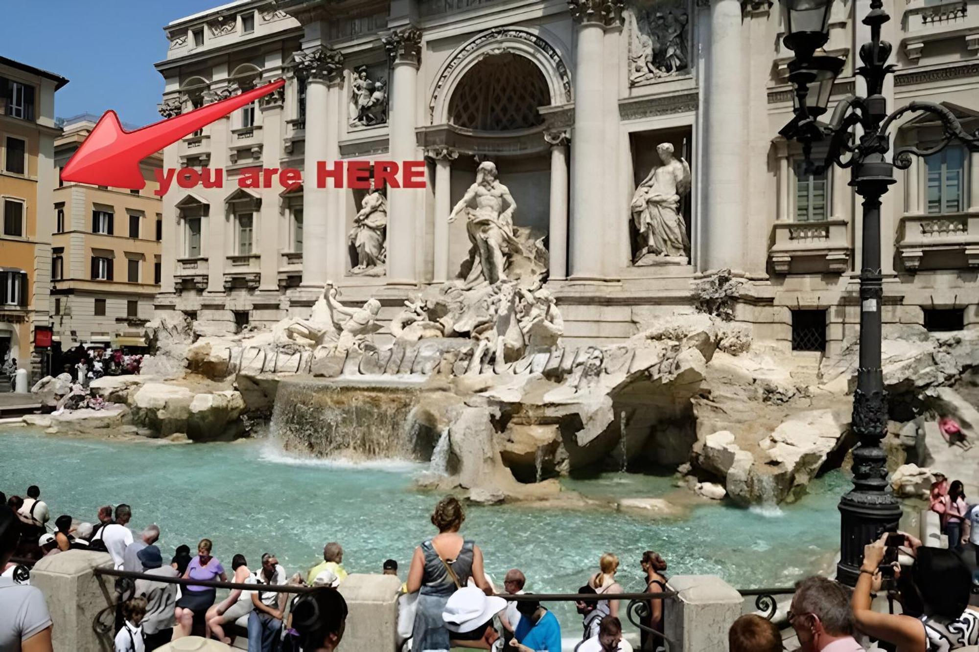 Trevi's Fountain Buddyrent Apartment