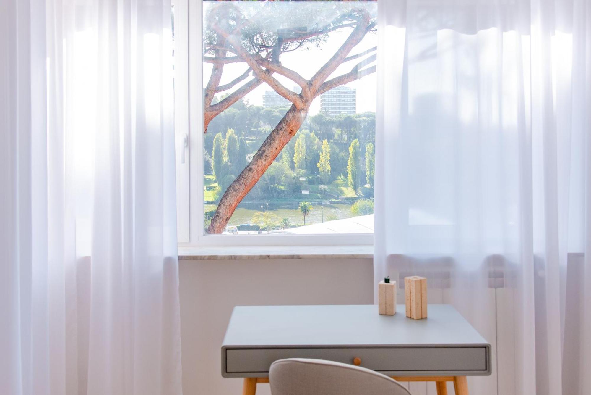 Appartamento Eur Terrazzo Vista Laghetto Modigliani