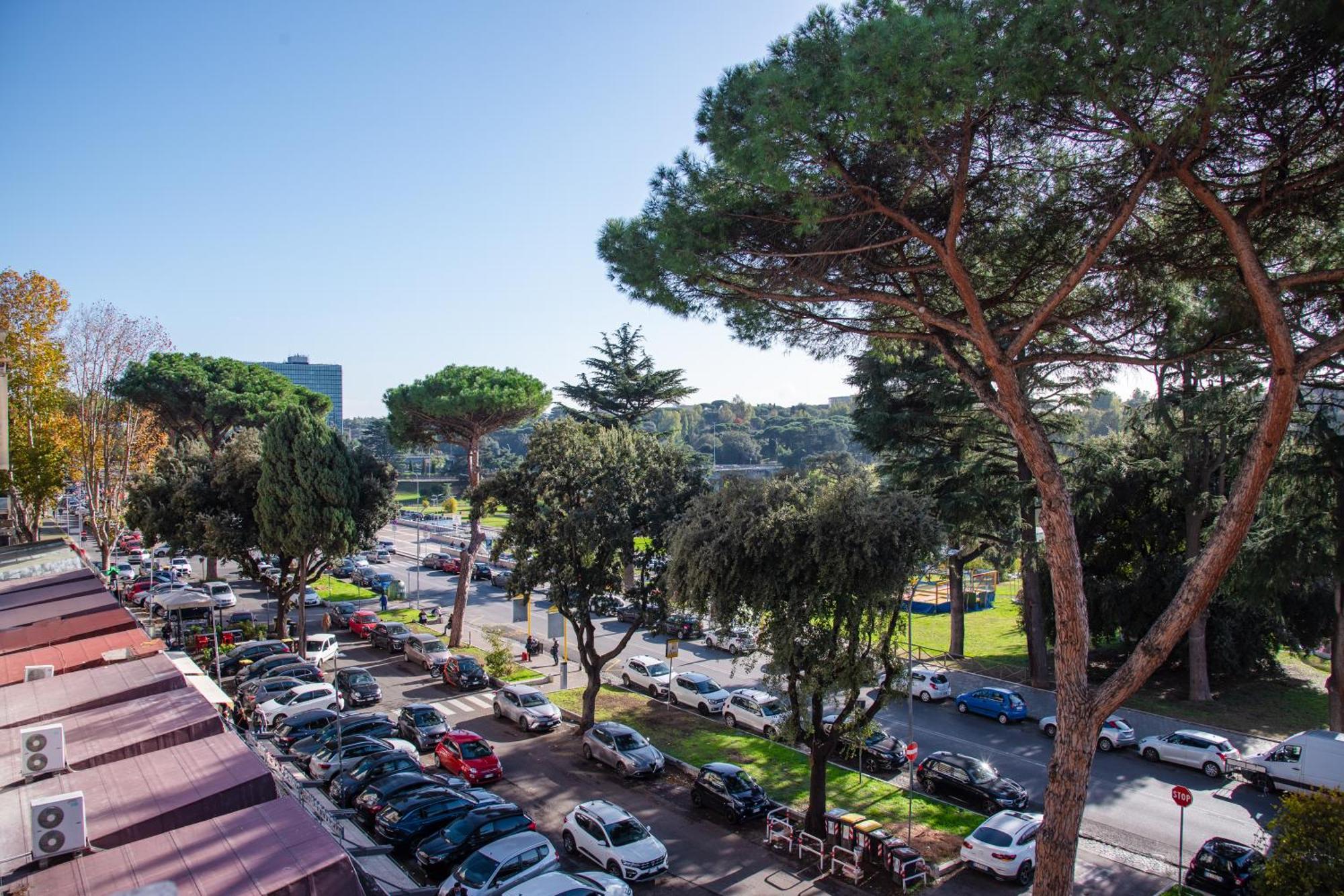 Eur Terrazzo Vista Laghetto Modigliani Appartamento Roma