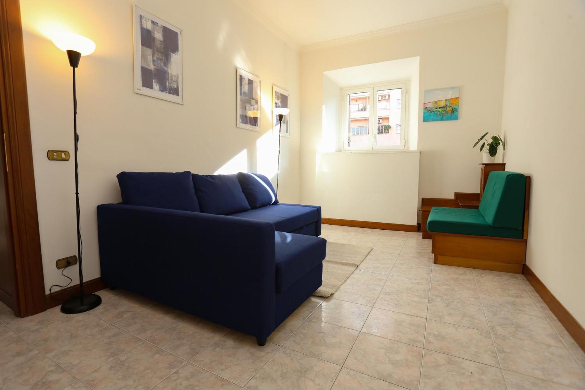 Blue Vatican House Apartment