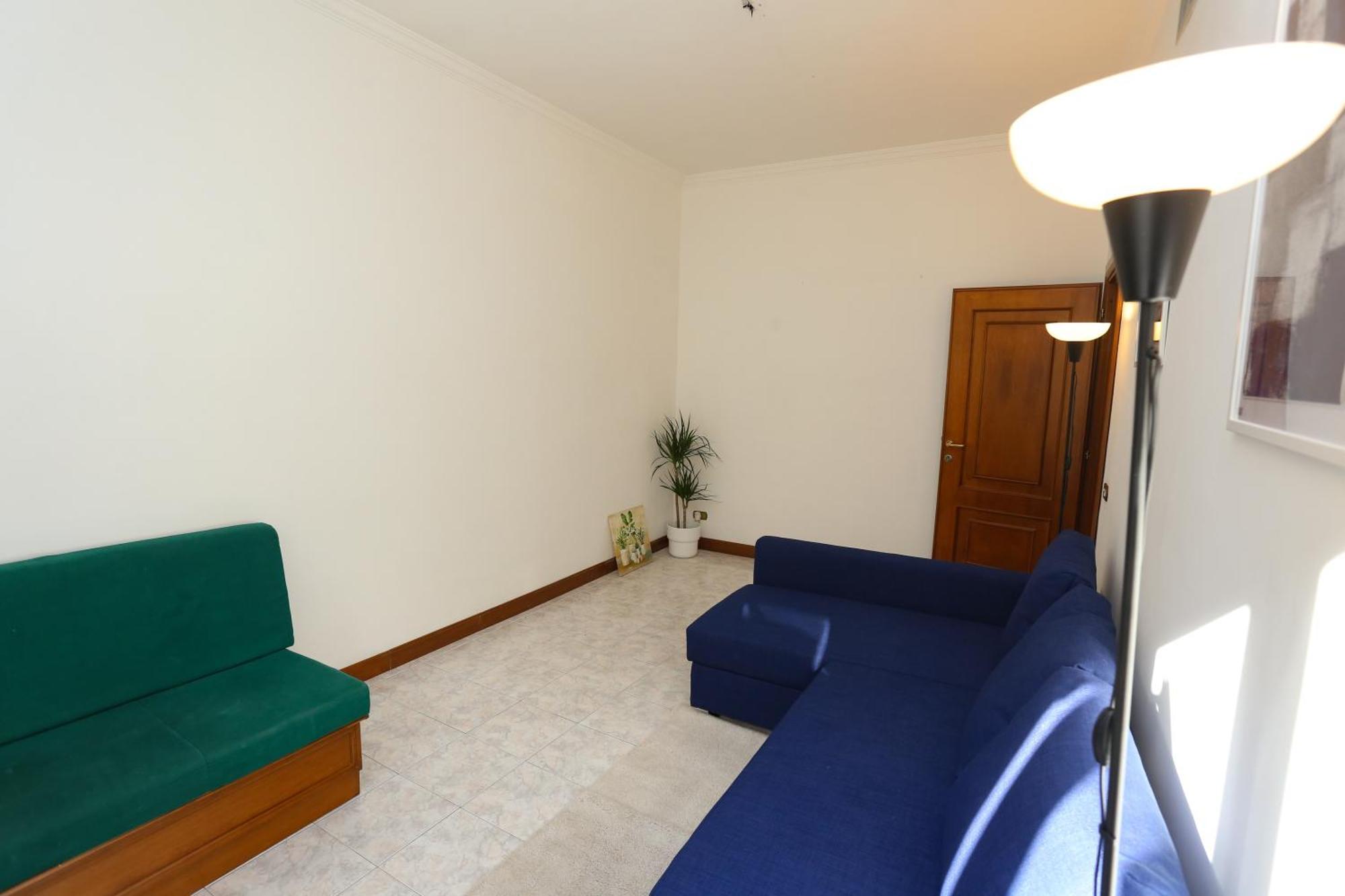 Blue Vatican House *