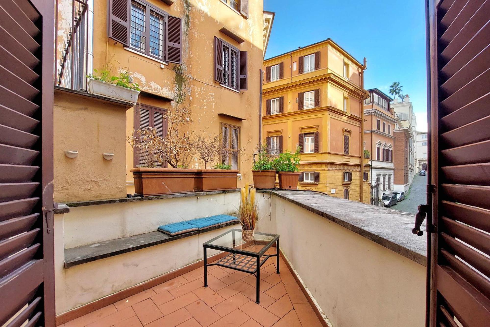Charming Loft With Terrace At The Quirinale Appartamento *