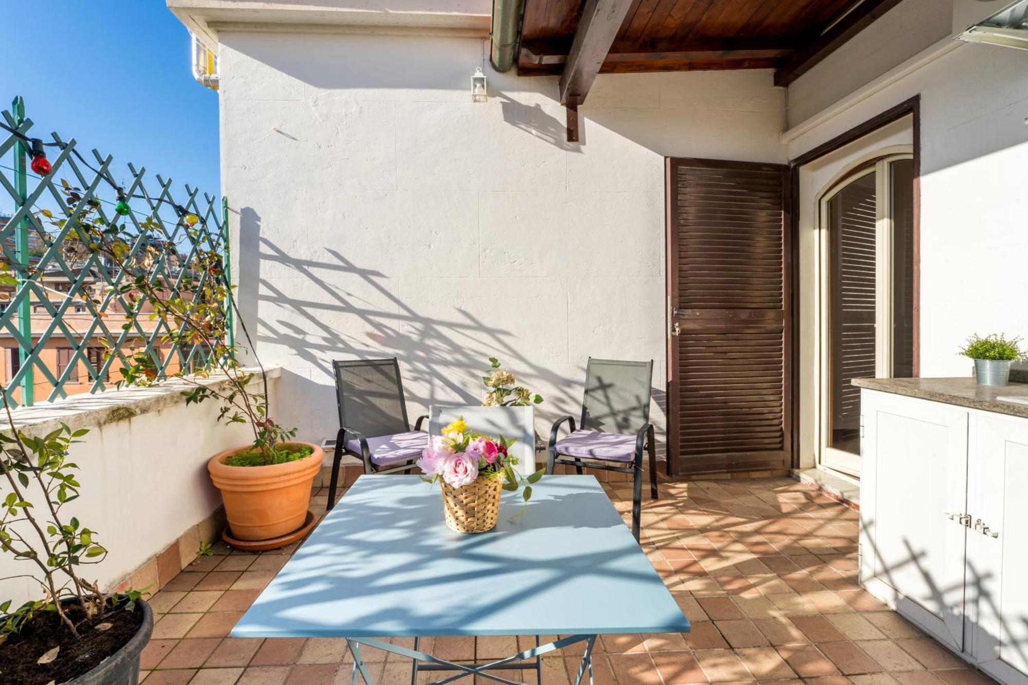 Welcome Dhome - Cozy Penthouse With St. Peter View Rome
