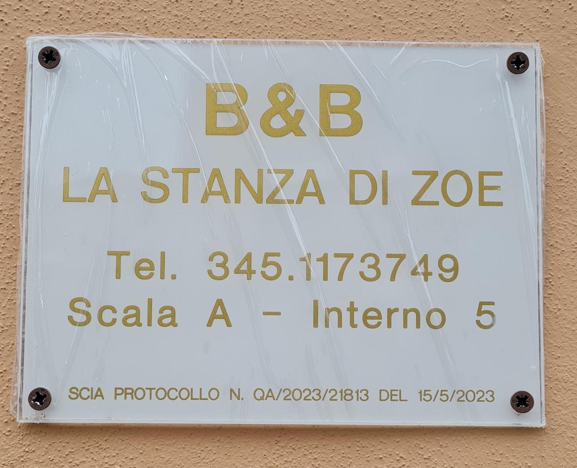 Bed & Breakfast La Stanza Di Zoe Roma