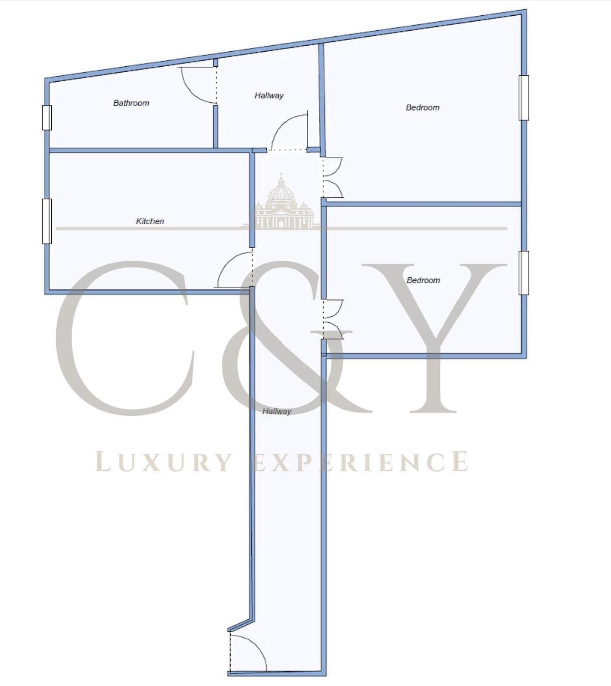 C&y - Prati - Luxury Double With Kitchen Appartamento Roma