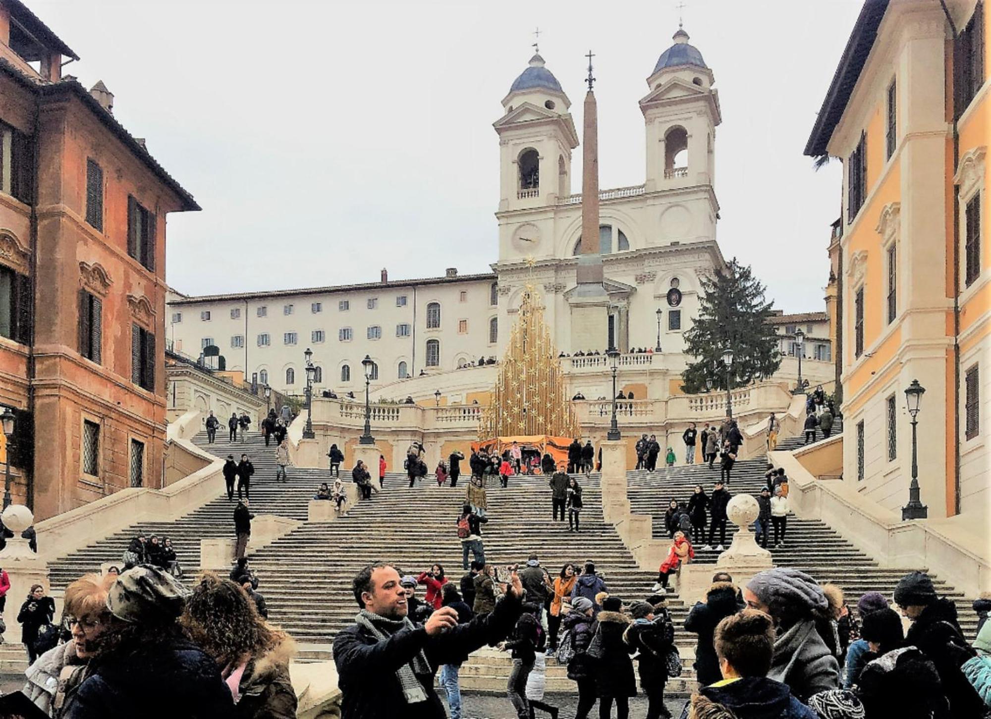 Tolles In Rione Iv Campo Marzio Mit Panorama-terrasse, Trevi-brunnen In Der Naehe
