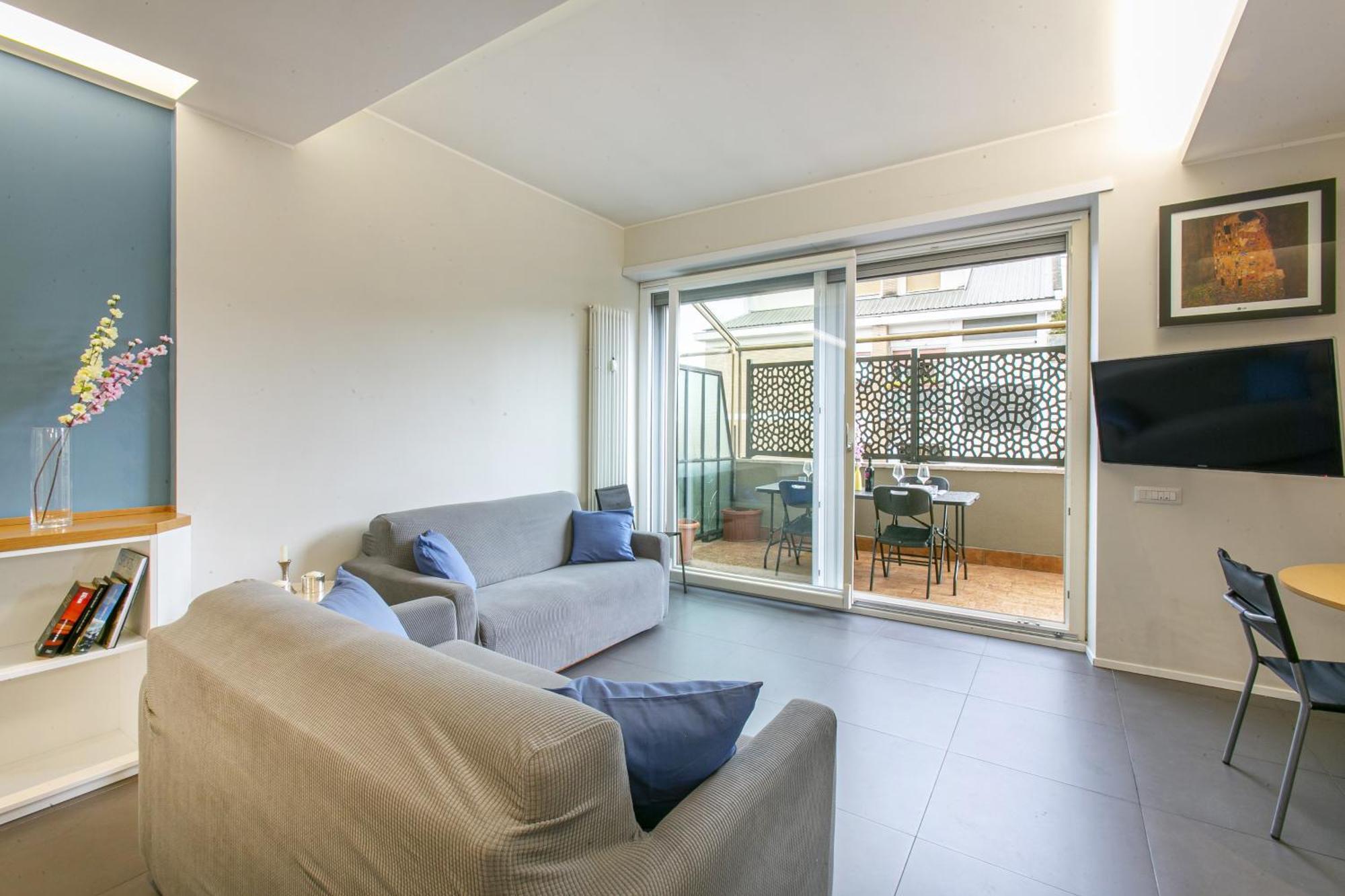 La Terrazza Di Vigna Clara Apartment