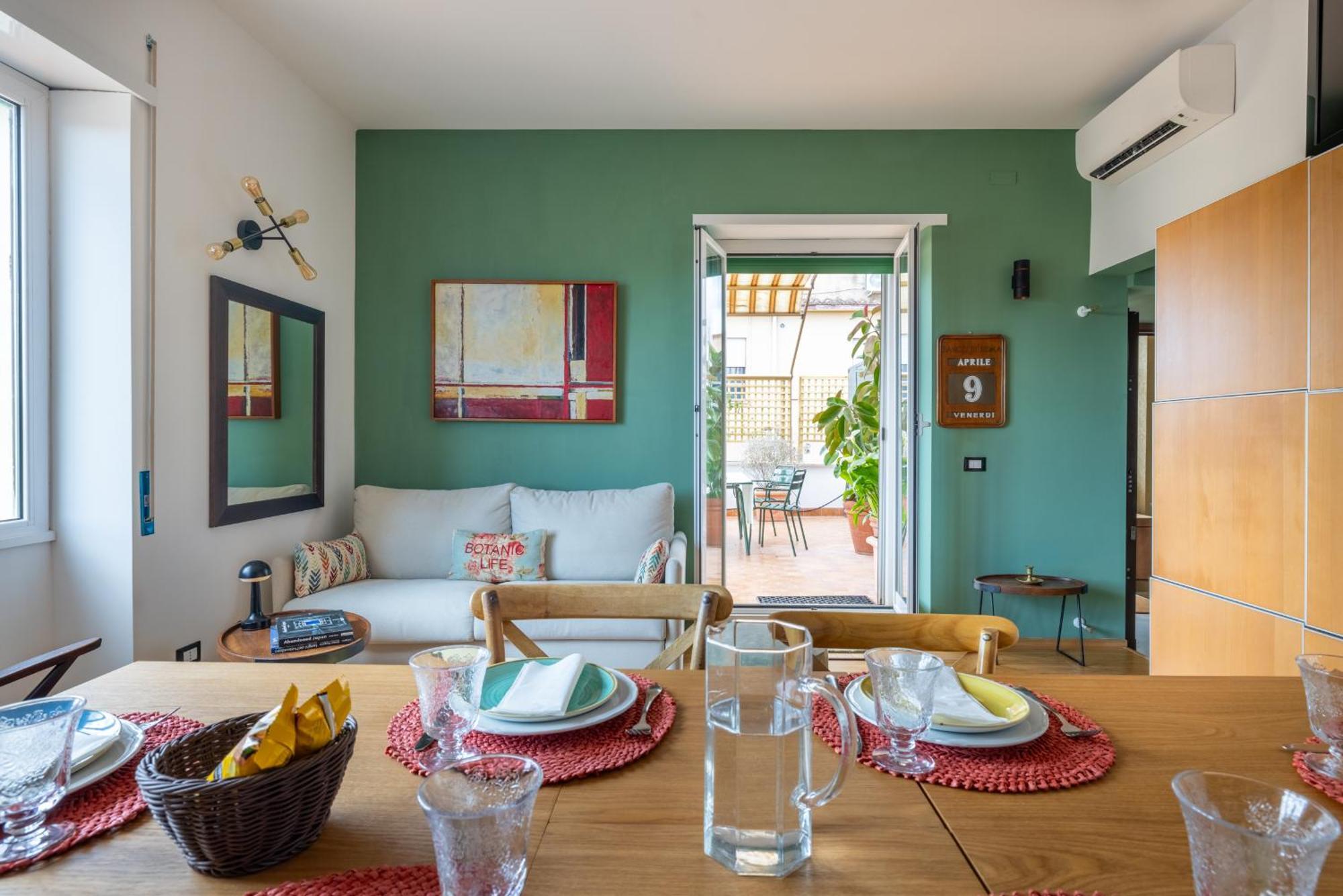 Spacious With Terrace 3 Bedroom, Metroa Battistini * Rome
