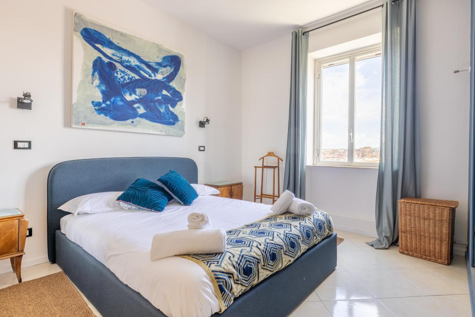 Apartment Spacious With Terrace 3 Bedroom, Metroa Battistini Rome