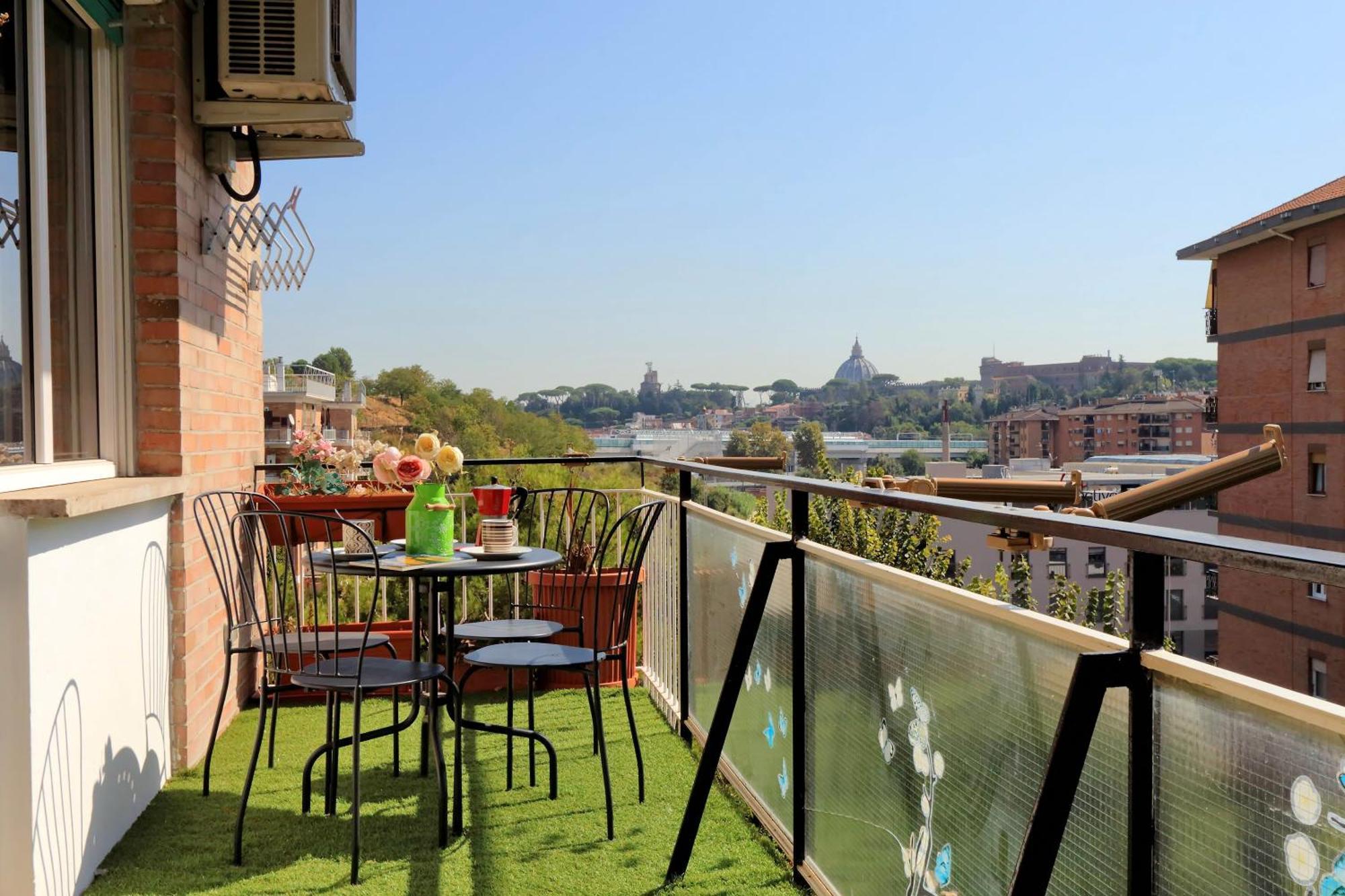 Vatican View Viale Di Valle Aurelia Roma