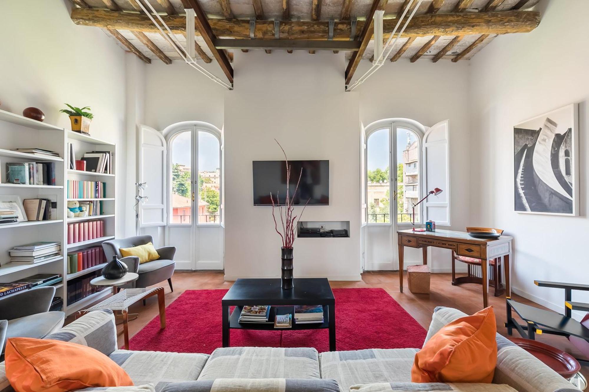 Trastevere Charming Penthouse Appartamento *