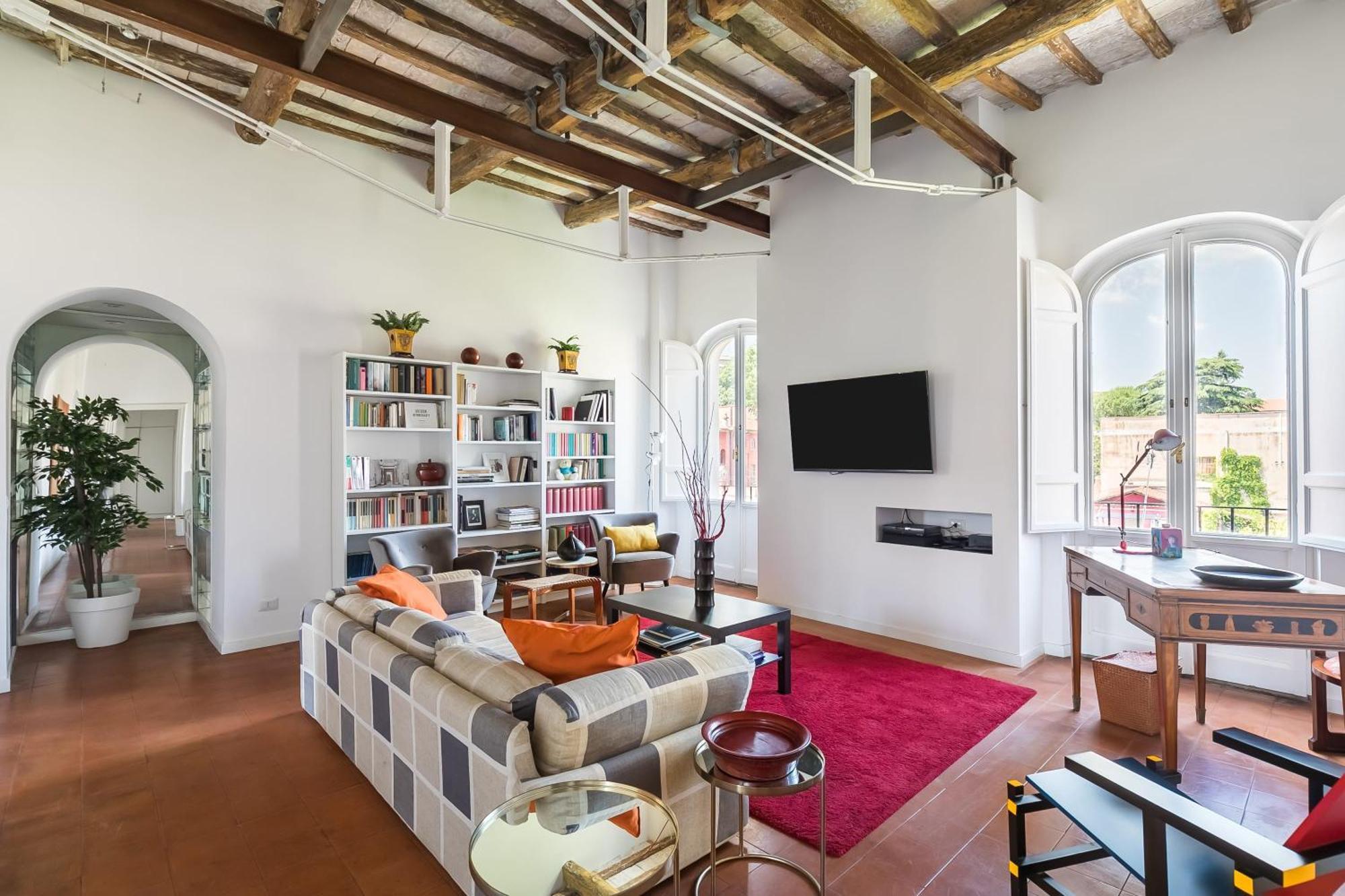 Appartamento Trastevere Charming Penthouse Roma