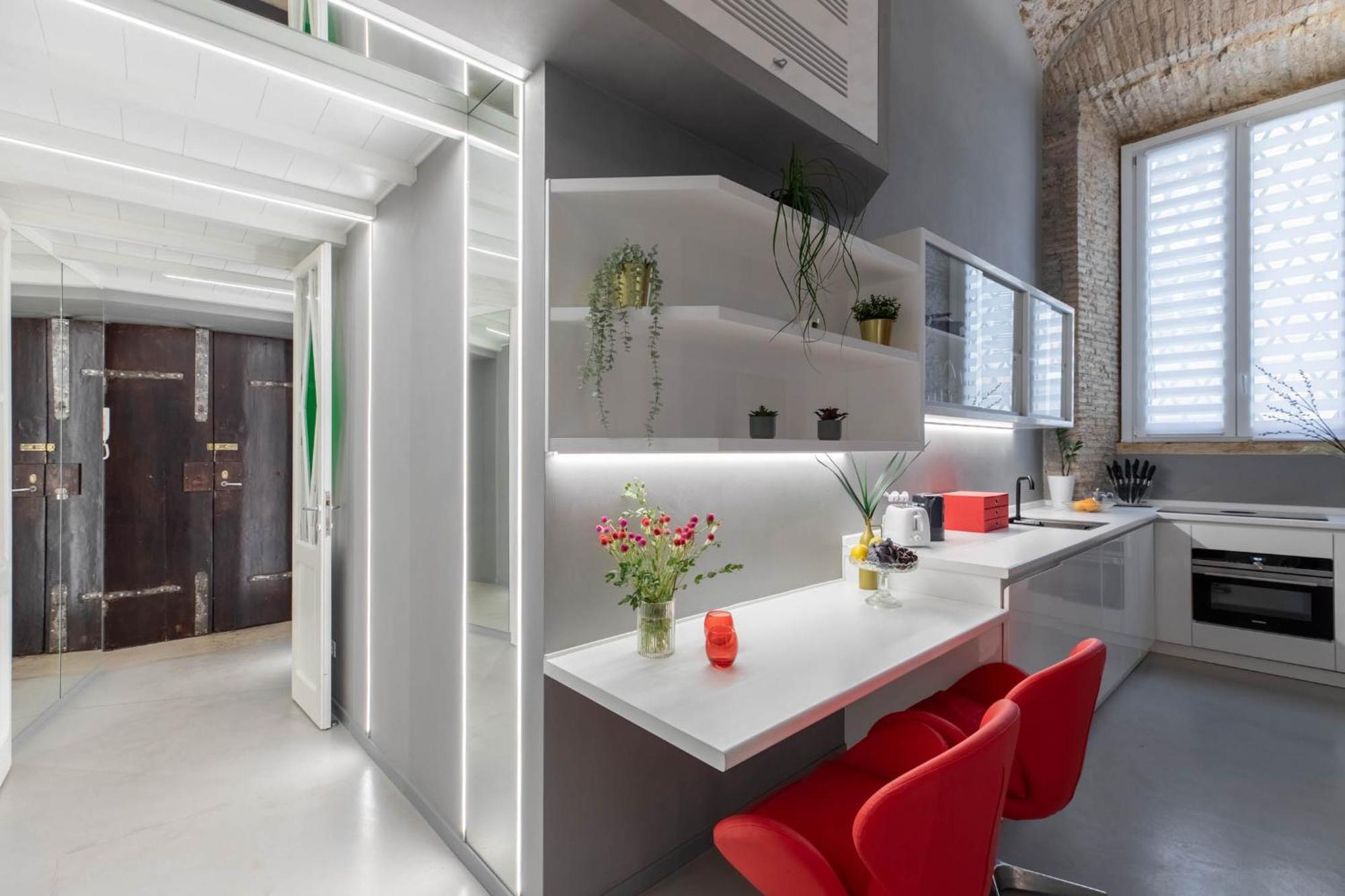 Iflat Glass And Stone Loft Rome