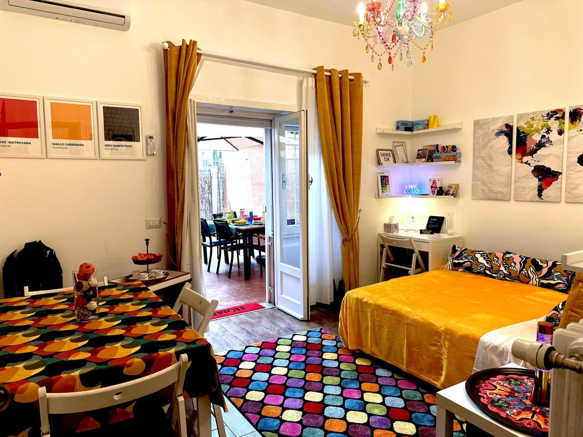 Appartamento Trastevere Gianicolense Casa Con Giardino Roma