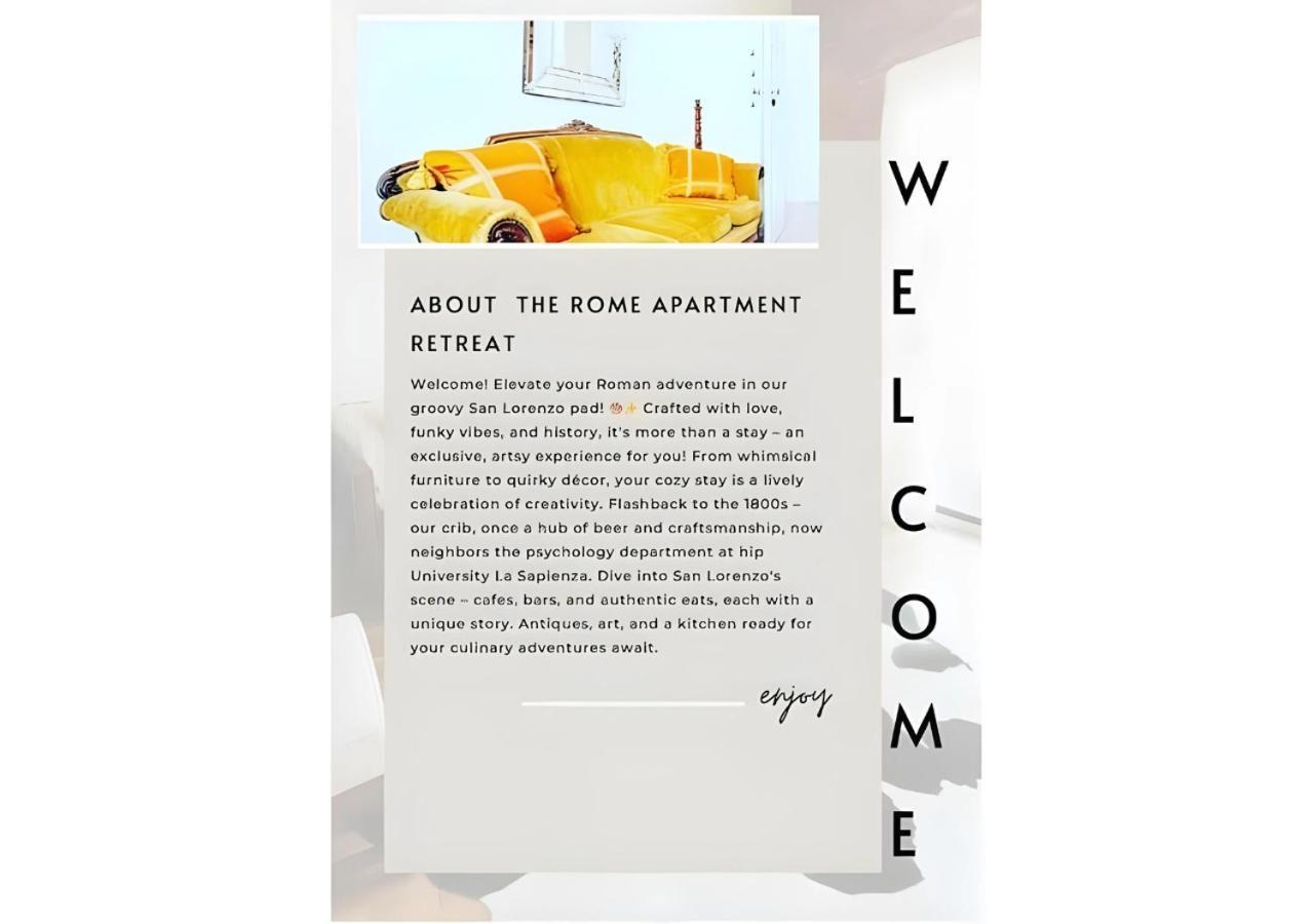 The Artful Retreat * Rome