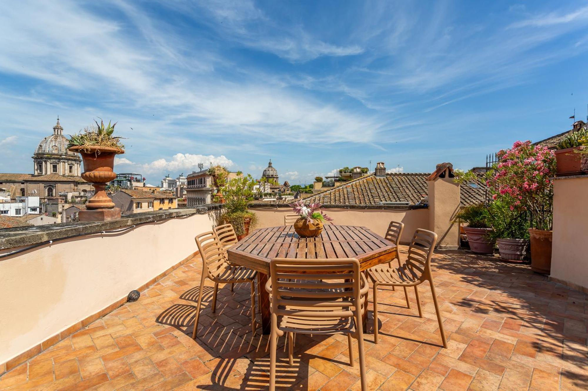 Iflat Campo De' Fiori Panoramic Penthouse Apartment Rome