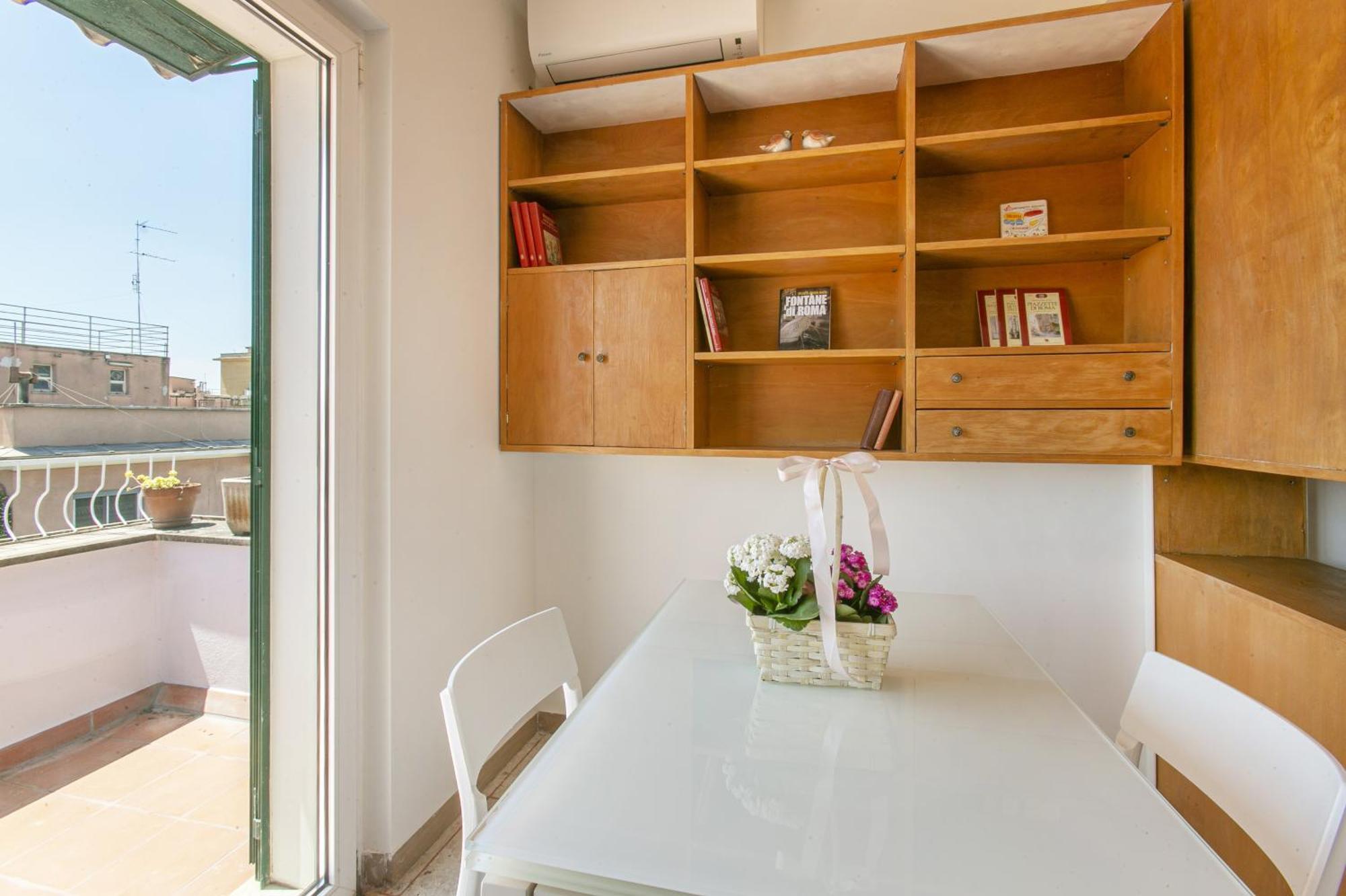Apartment Attico Moderno Con Terrazza Vicino La Metro B