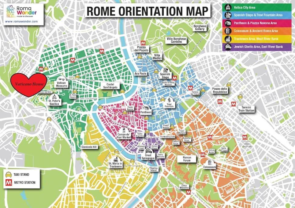Vatican House Entire With 2 Bedrooms & Wi-fi, Just Steps From The Vatican! Rome