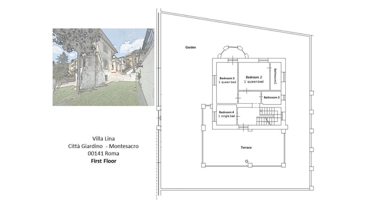 Villa Lina - Sky Earth Liberty - 5 Min From Tube Rome