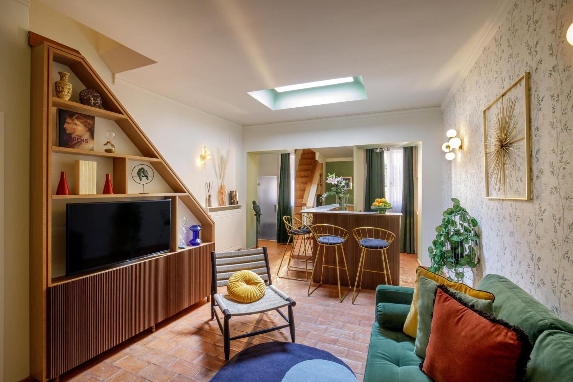 Rooftop Boho Loft Spanish Steps Appartamento