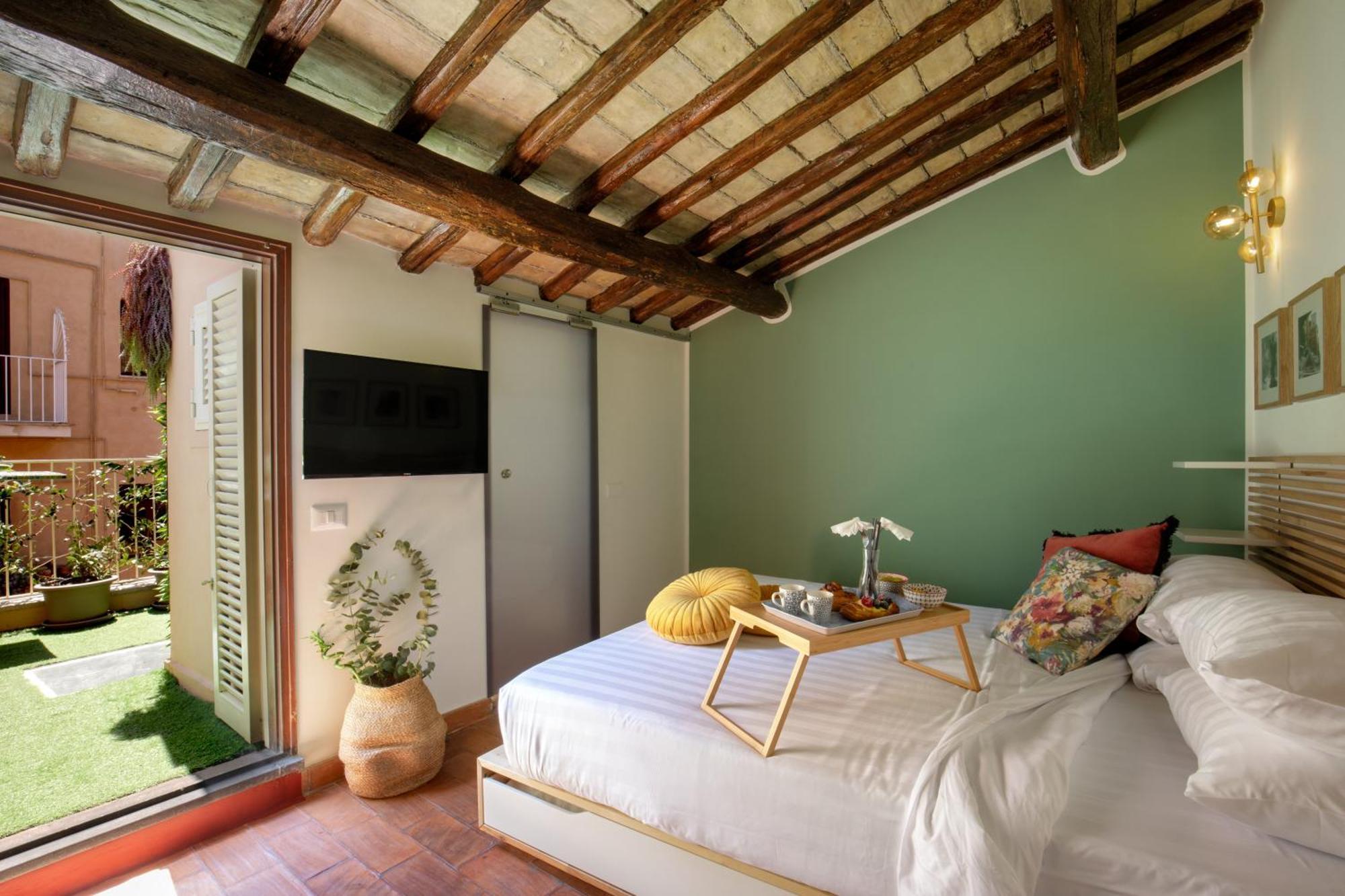 Rooftop Boho Loft Spanish Steps Appartamento *