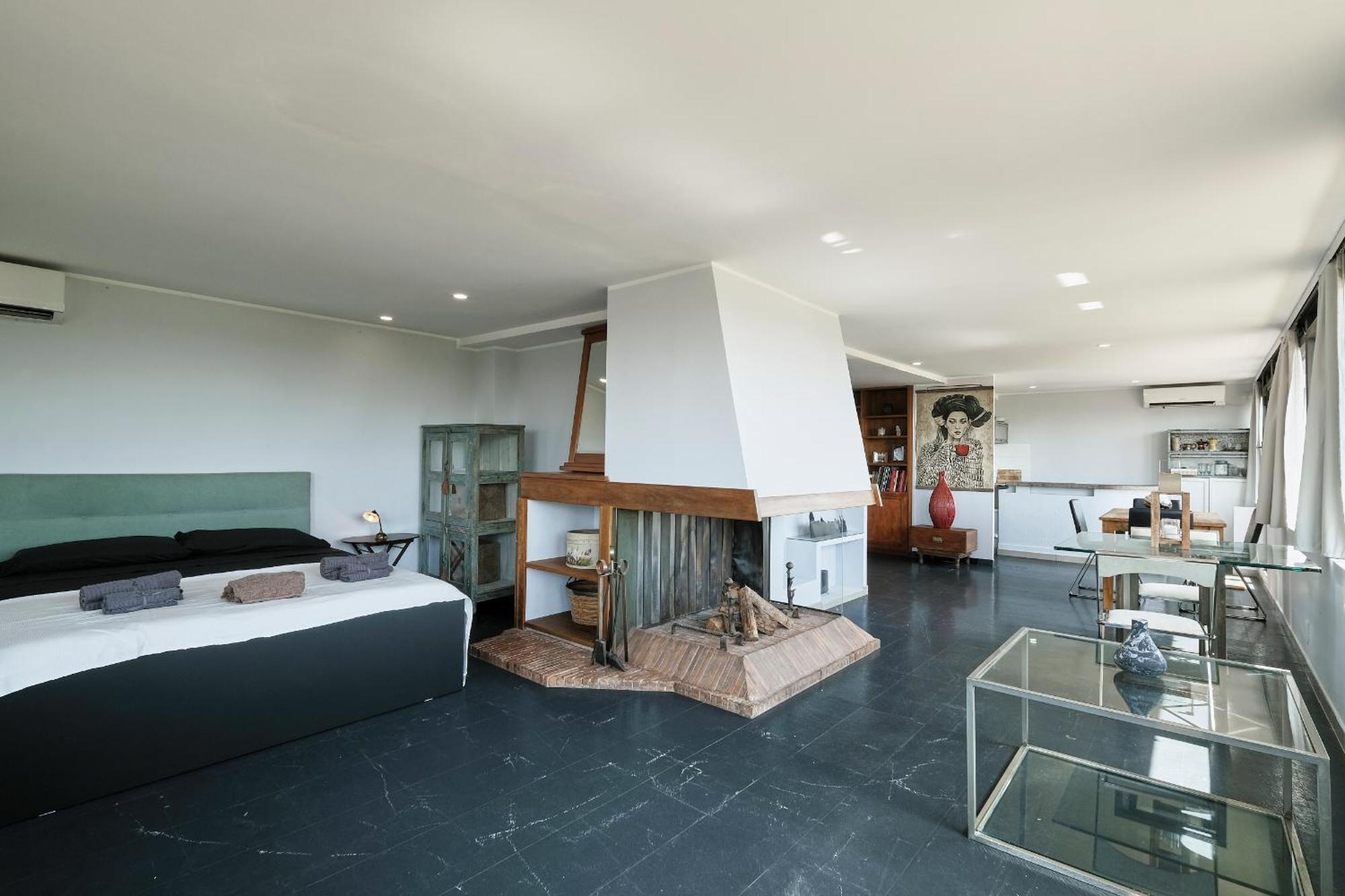 Apartment Forlanini Loft Trastevere By Casa E Lode - Terrace Panoramic View, Air Conditioning, Wifi Rome