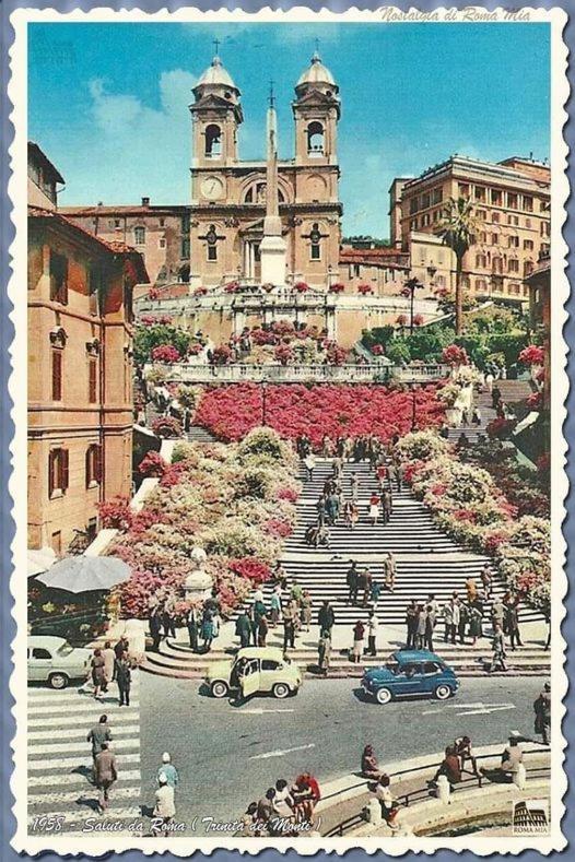 Fontana Di Trevi , Via Veneto Piazza Di Spagna * Roma