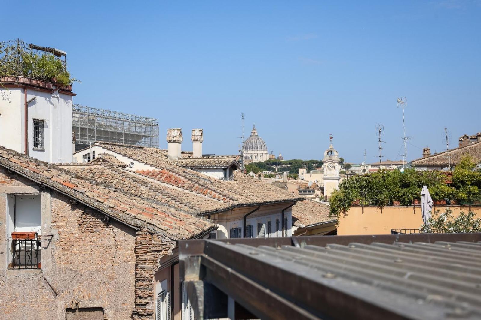 Navona,campo De Fiori Roof House Apartment Rome