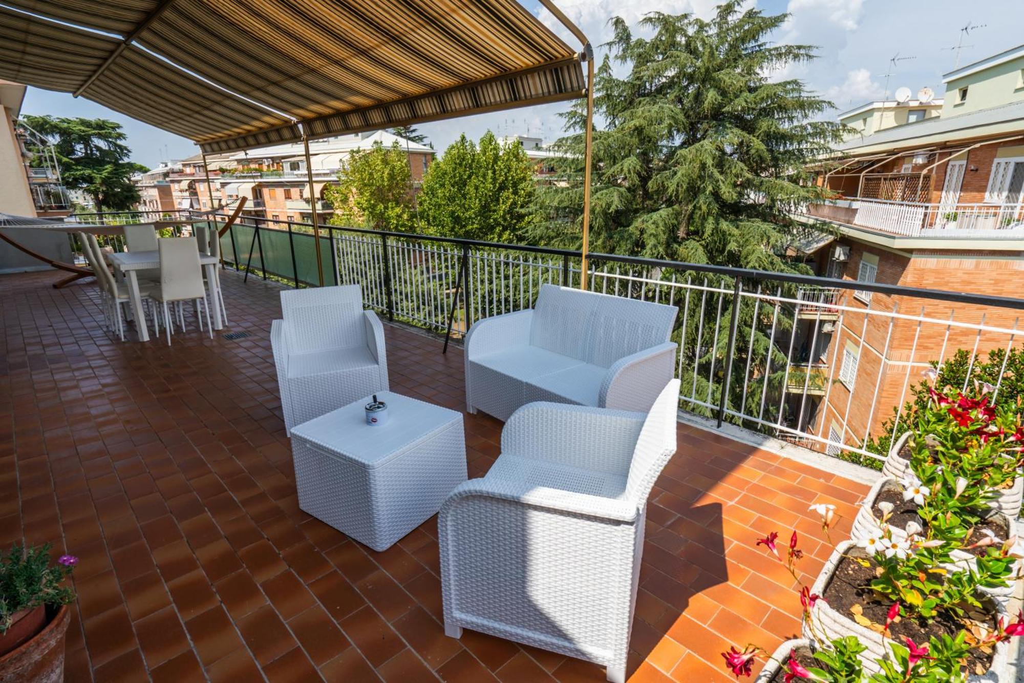 Luxury Penthouse Con Amaca Privata Apartment Rome