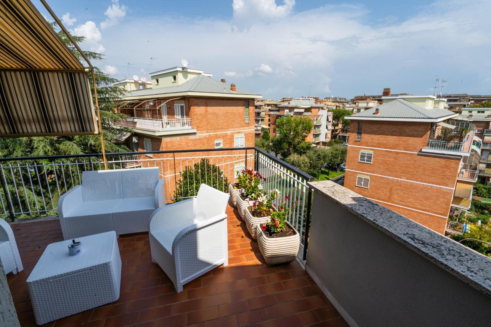 Luxury Penthouse Con Amaca Privata Rome