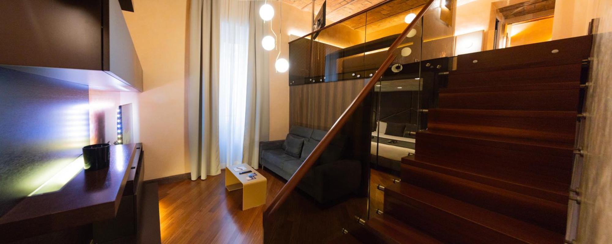 At Luxury Navona Guest house Rome