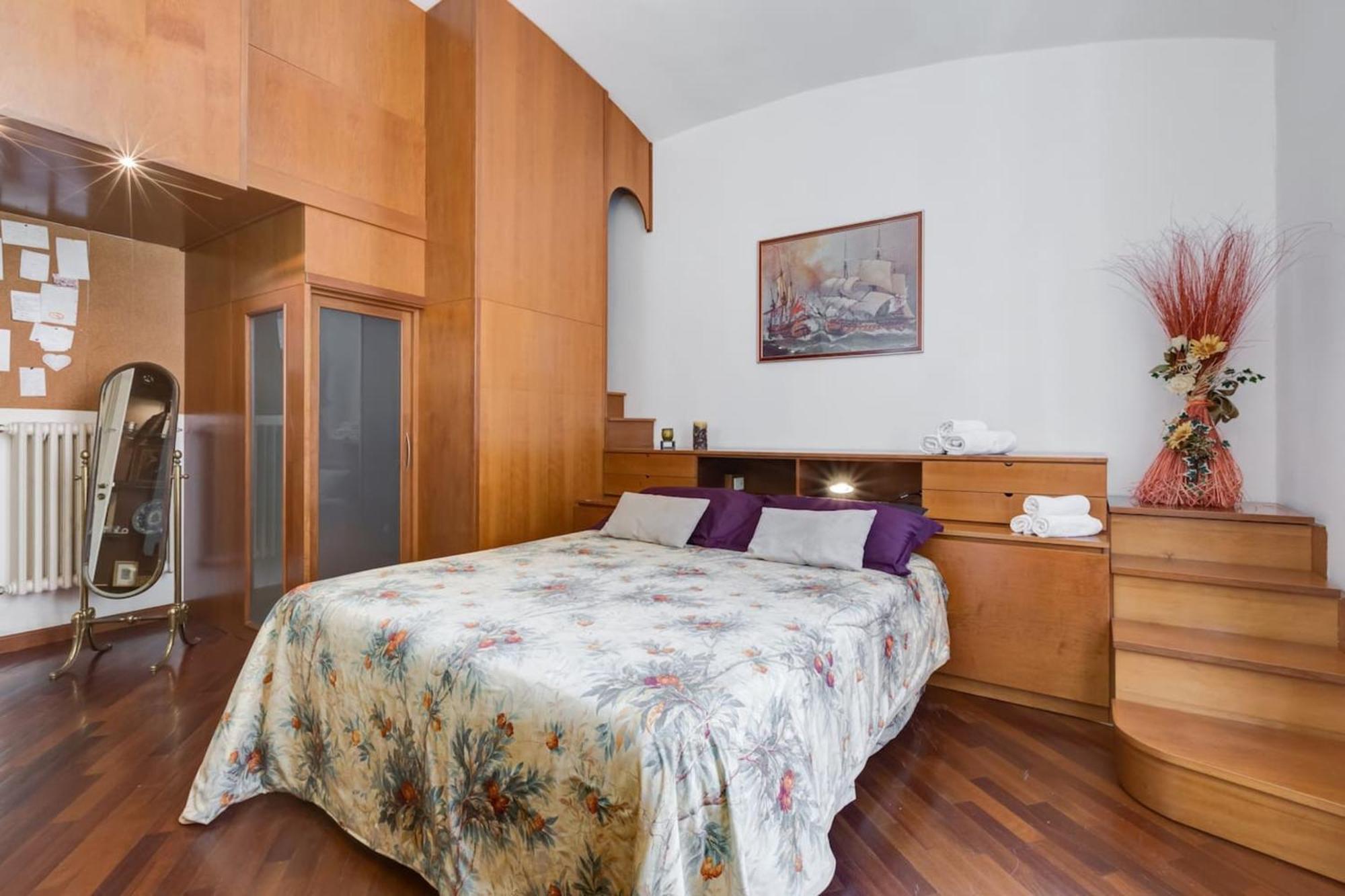 Modern In With Balcony And View Rome