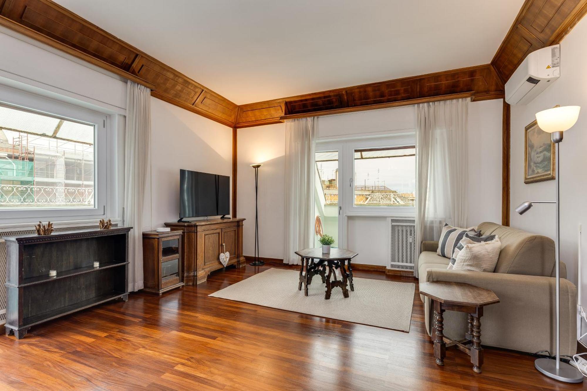 Elegante 130mq In Stile Classico Roma