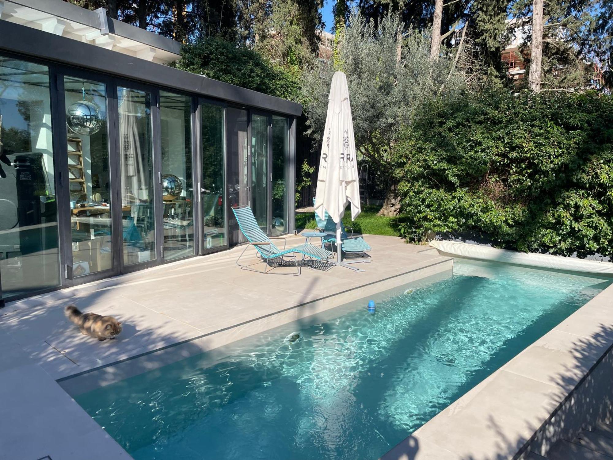 Modern Luxury Pool House Holiday home Rome