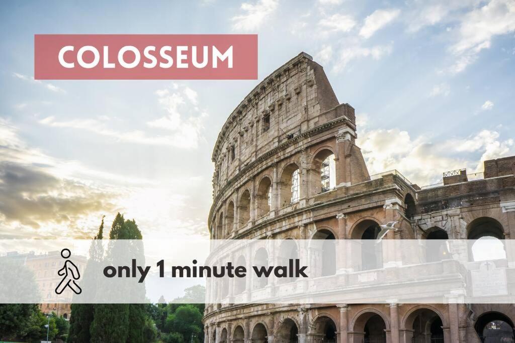 Historic Domus -100 Mt From The Colosseum And 1 Min Metro * Roma