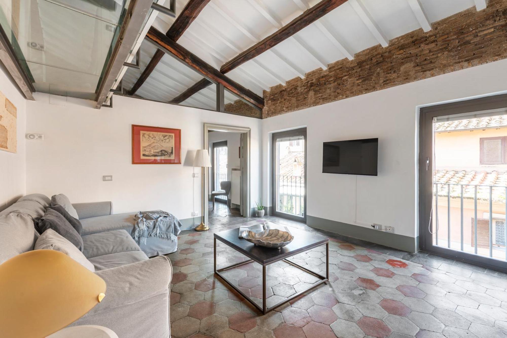 The Charming Attic - Piazza Di Spagna Area Appartamento