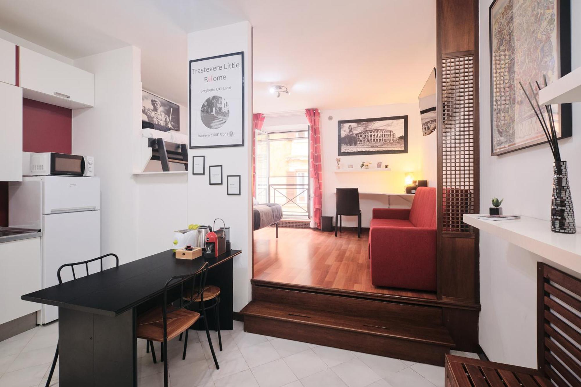 Trastevere- Flat Con Giardino, Ac, Wi-fi & Netflix * Rome