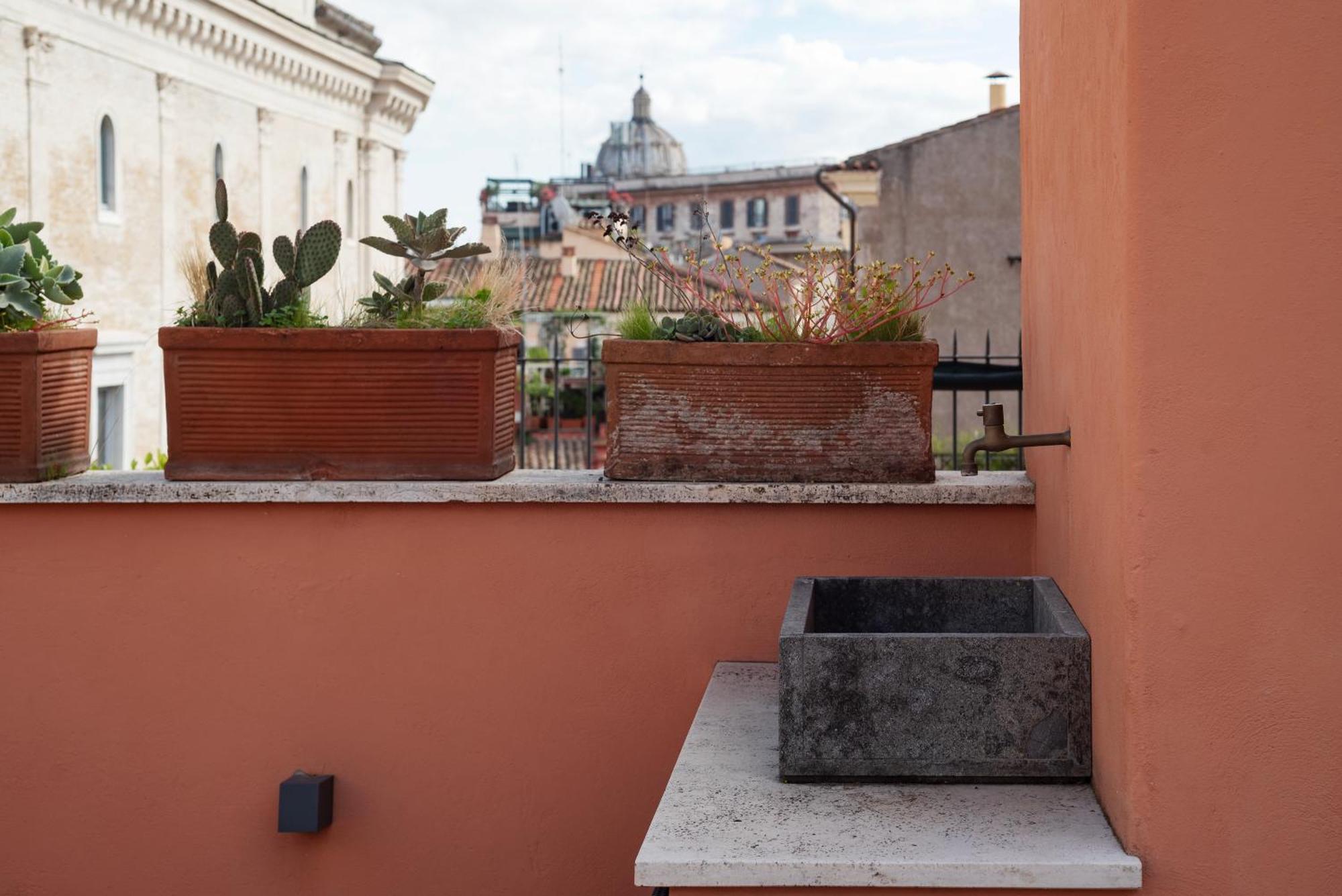With Terrace In Via Del Pellegrino - Fromhometorome Roma