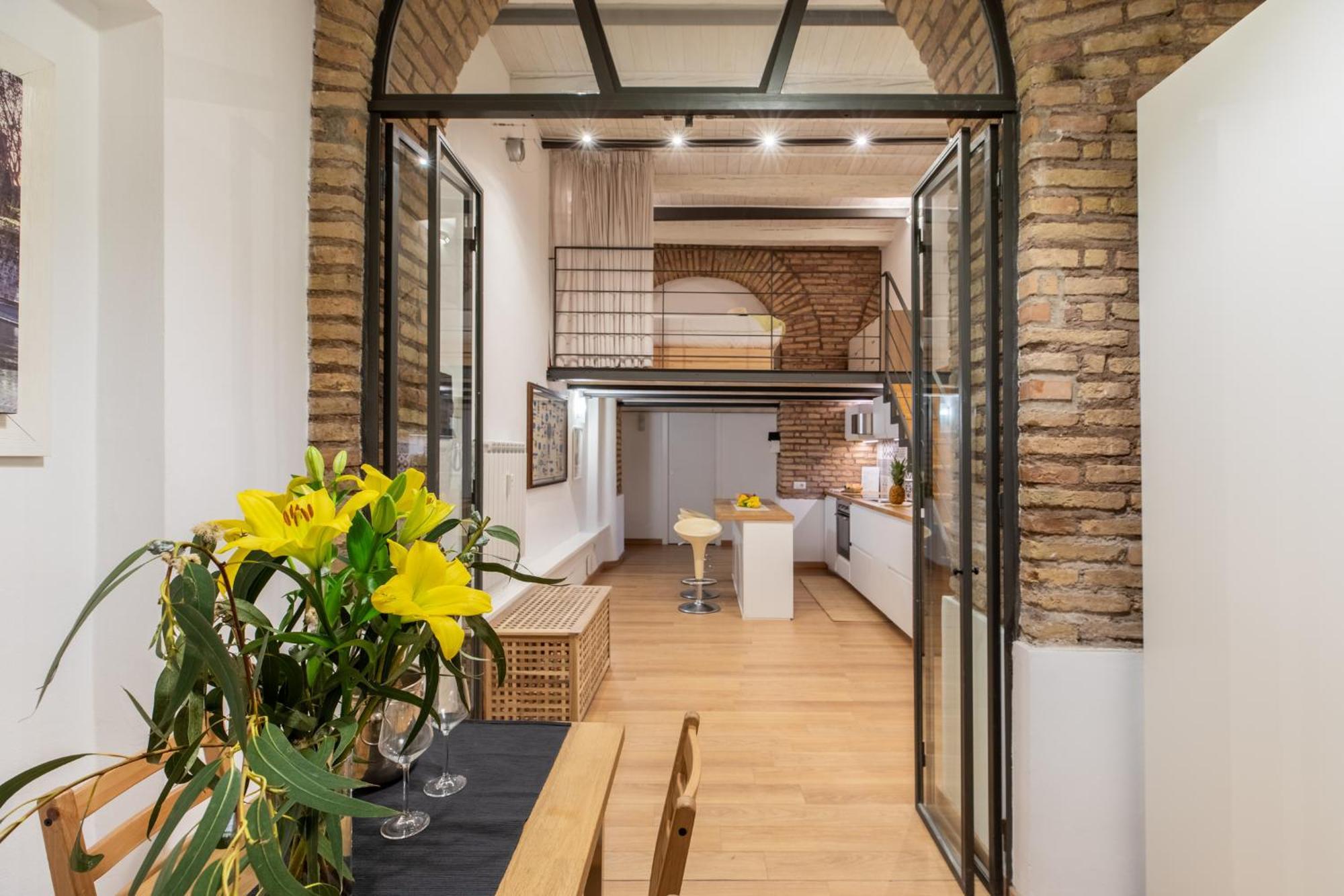 Iflat Cozy & Serene Loft Two Steps From Vatican Apartment Rome