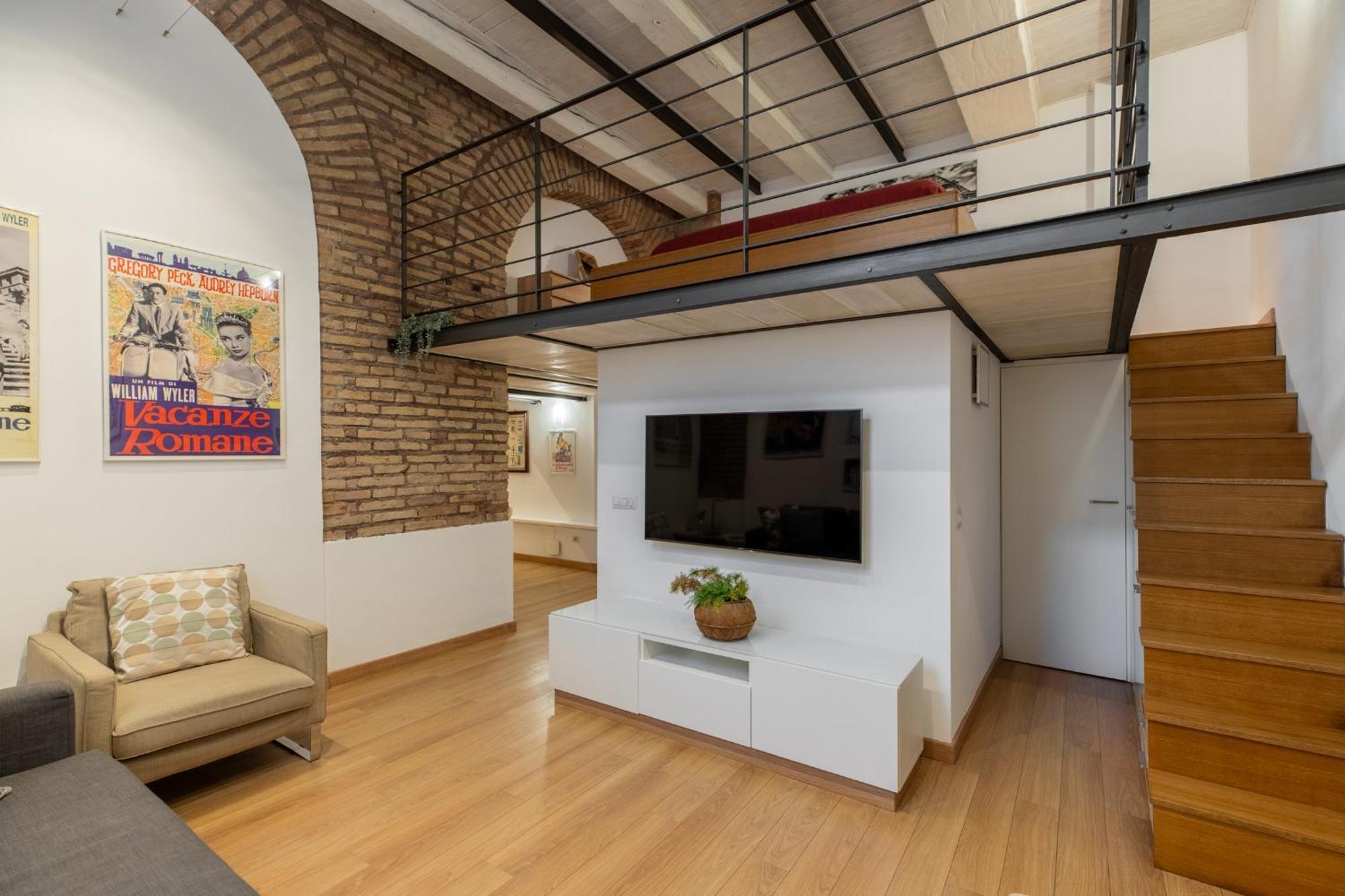 Iflat Cozy & Serene Loft Two Steps From Vatican