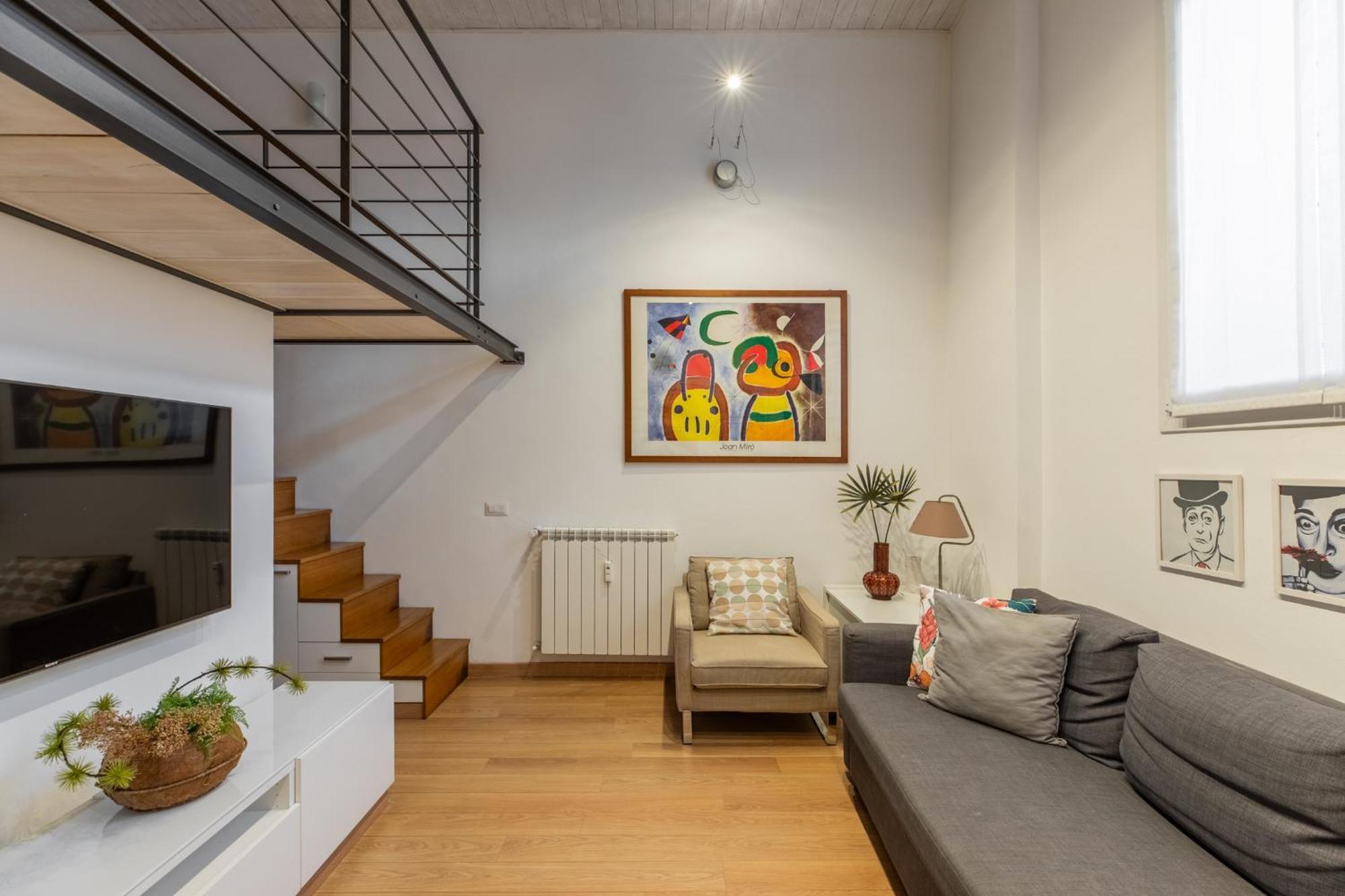 Iflat Cozy & Serene Loft Two Steps From Vatican Apartment *