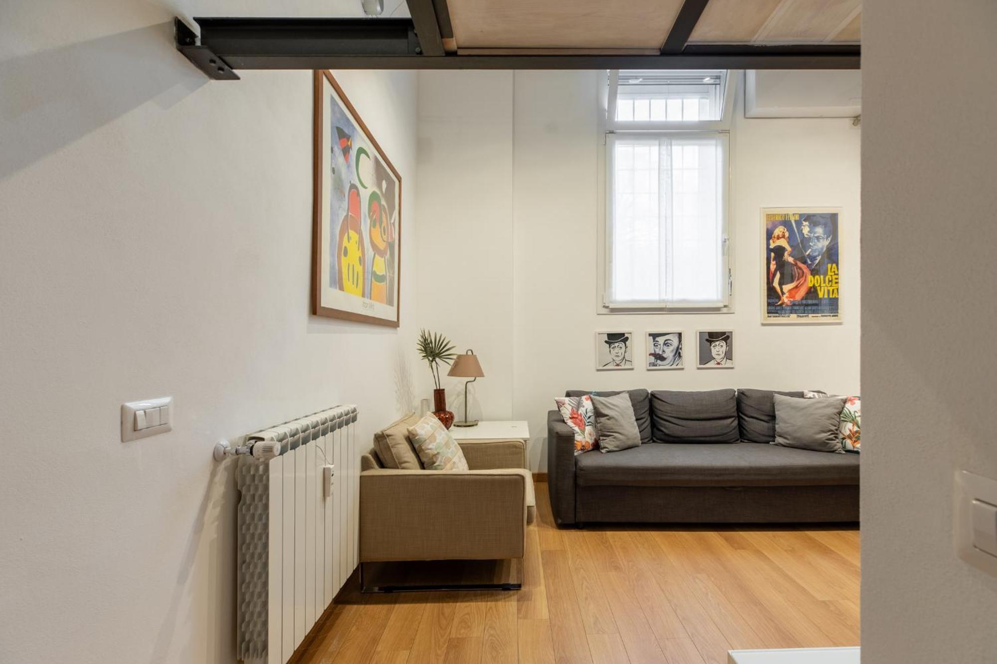 Iflat Cozy & Serene Loft Two Steps From Vatican Rome