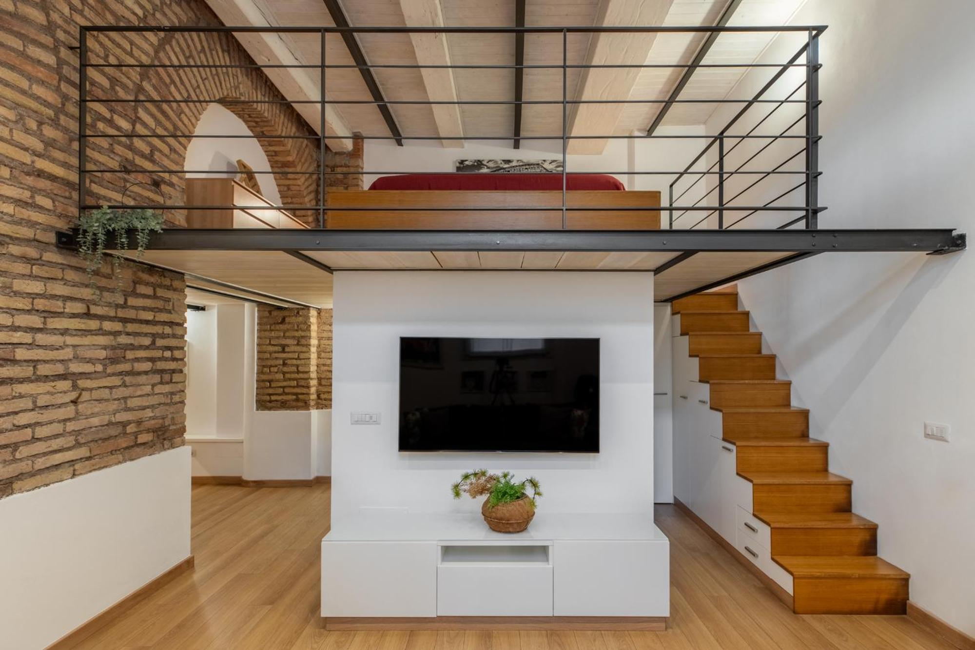 Iflat Cozy & Serene Loft Two Steps From Vatican Apartment